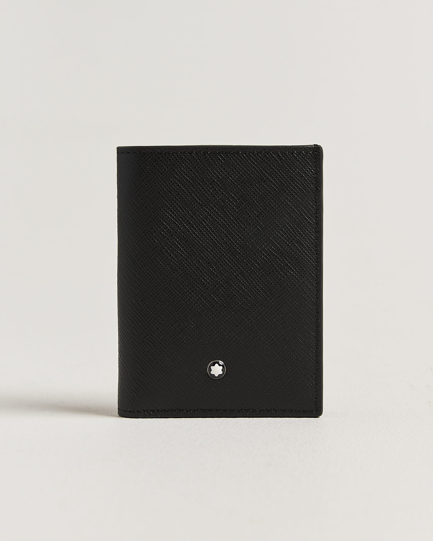 Heren | Portemonnees | Montblanc | Mini Sartorial Leather 4cc Wallet Black