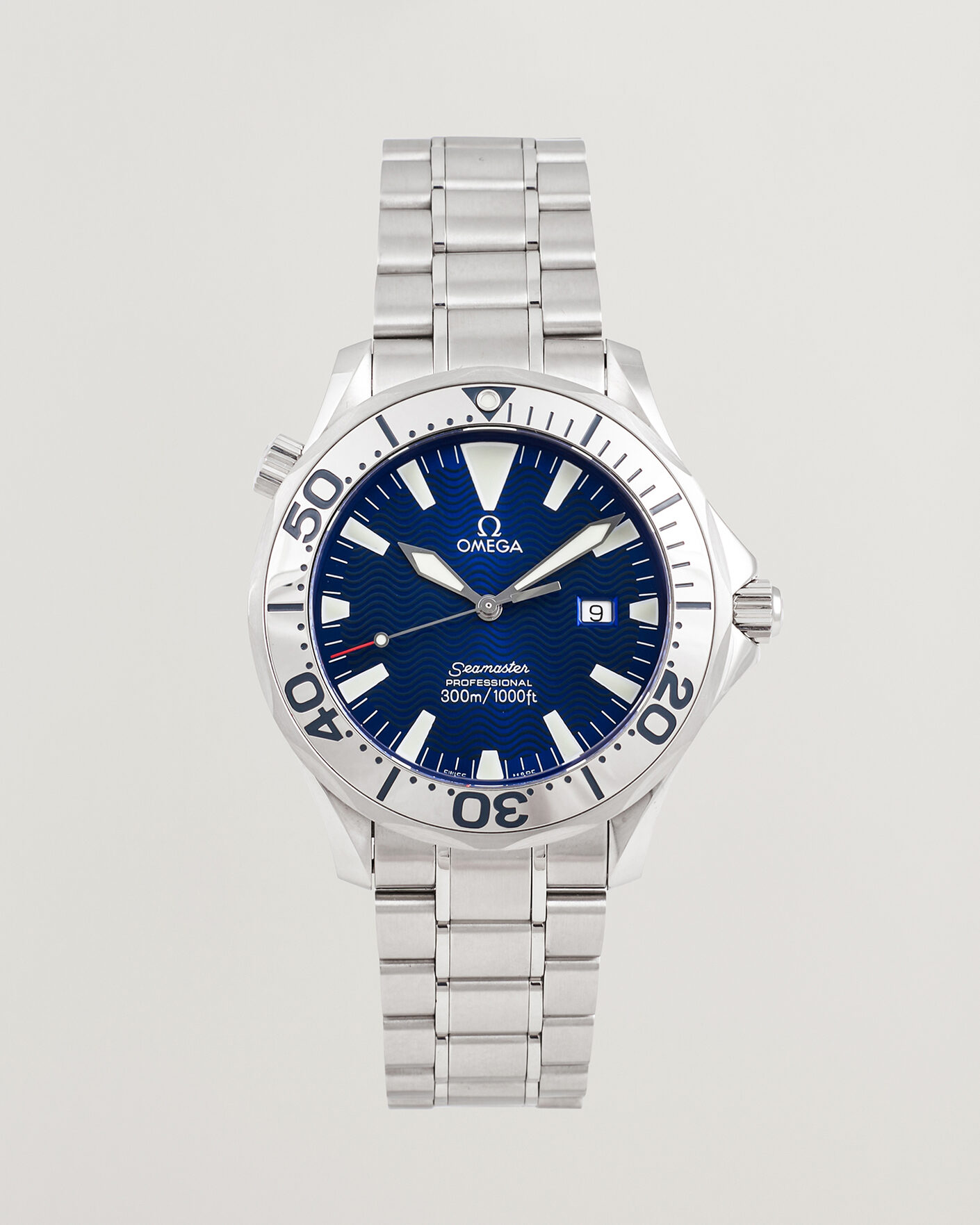 Heren | Omega Pre-Owned Seamaster 300M Electric Blue | Omega Pre-Owned | Seamaster 300M Electric Blue