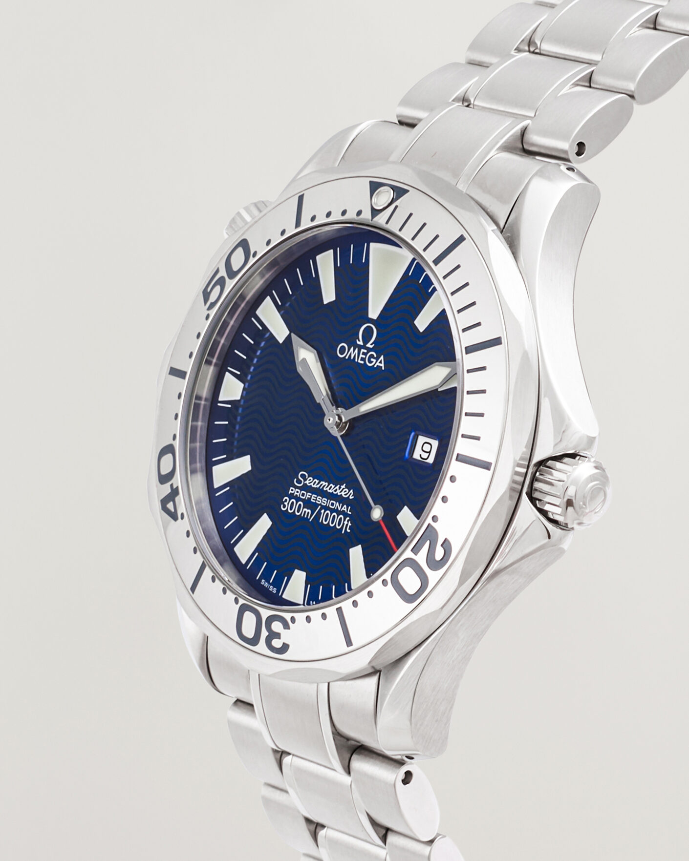 Heren | Omega Pre-Owned Seamaster 300M Electric Blue | Omega Pre-Owned | Seamaster 300M Electric Blue