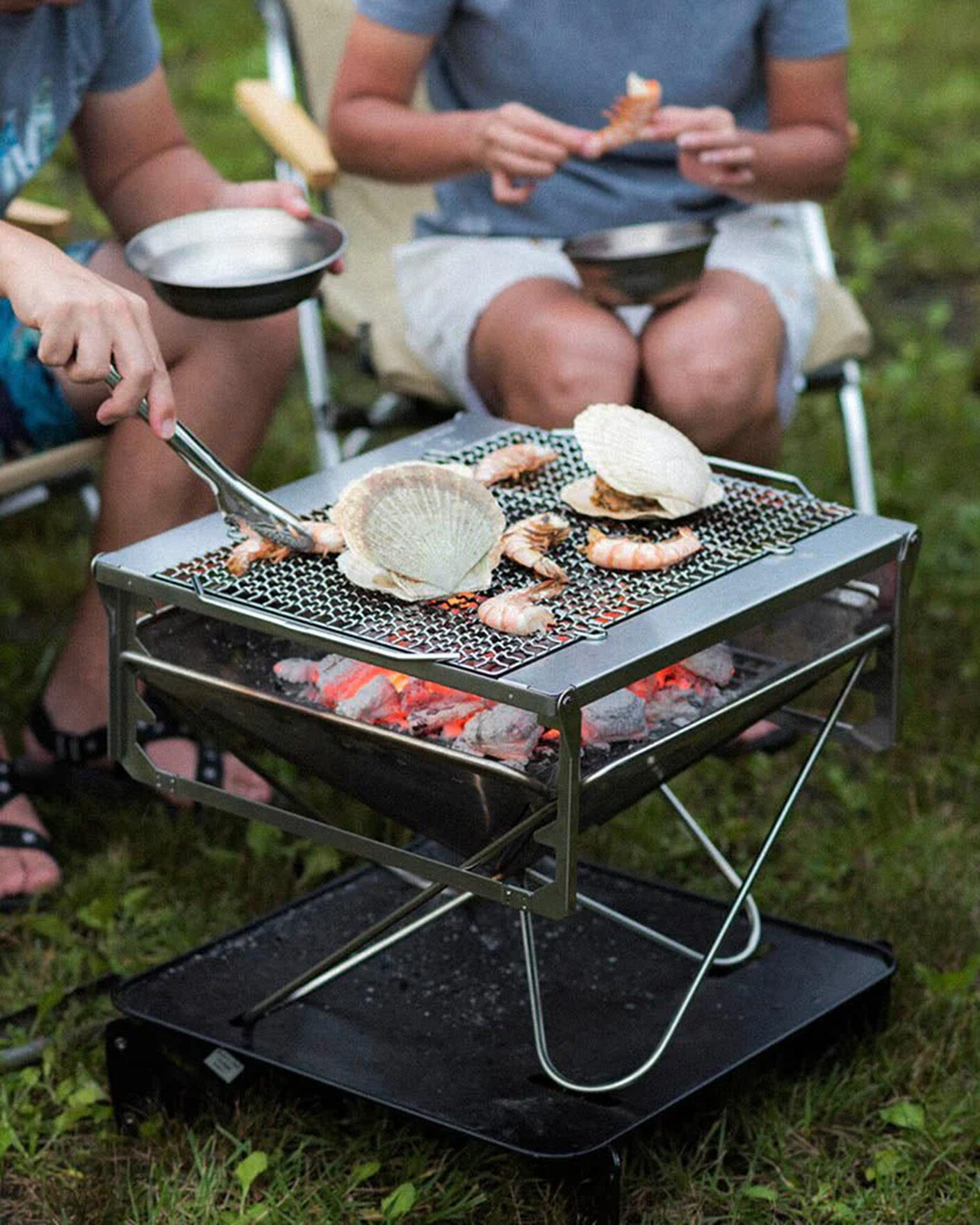 Heren | Outdoor living | Snow Peak | Takibi Fire & Grill Stainless Steel