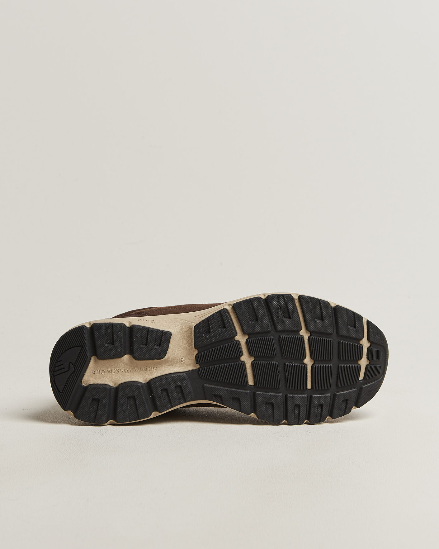 Heren | Sneakers | Stepney Workers Club | Legion Suede Twill Sneaker Dark Brown