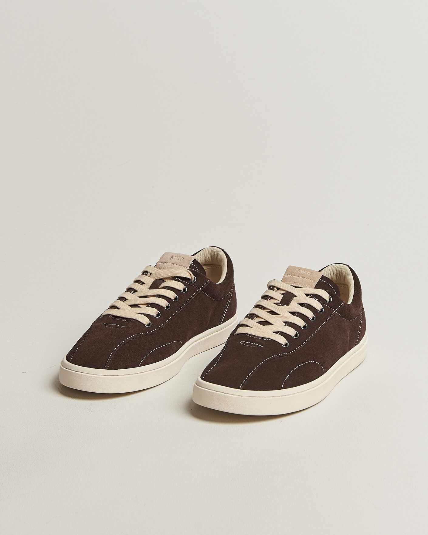 Heren | Sneakers | Stepney Workers Club | Surma Suede Sneaker Dark Brown