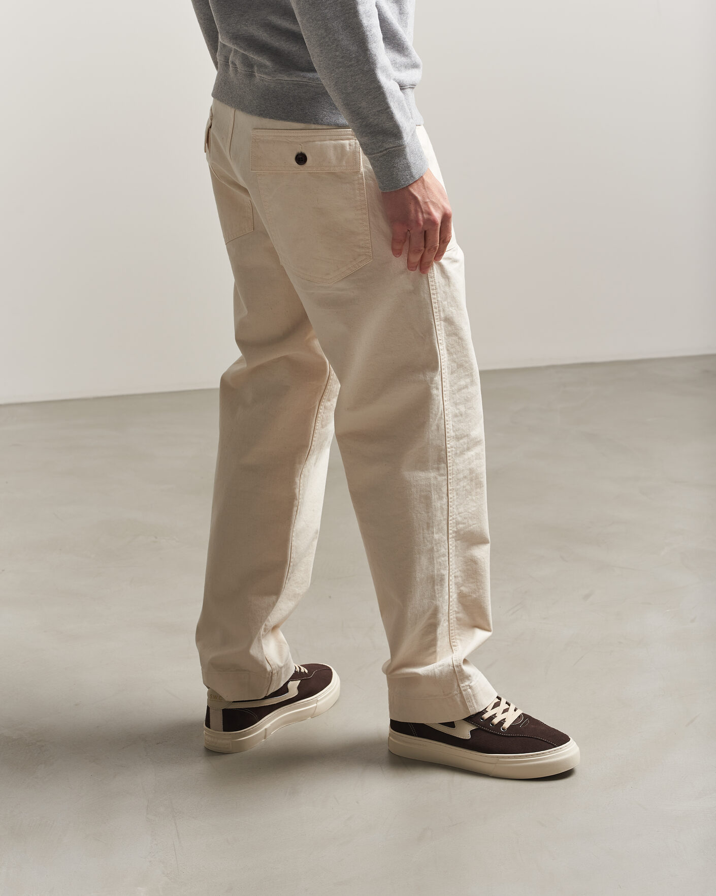 Heren | Sneakers | Stepney Workers Club | Dellow S-Strike Cupsole Suede Sneaker Dark Brown