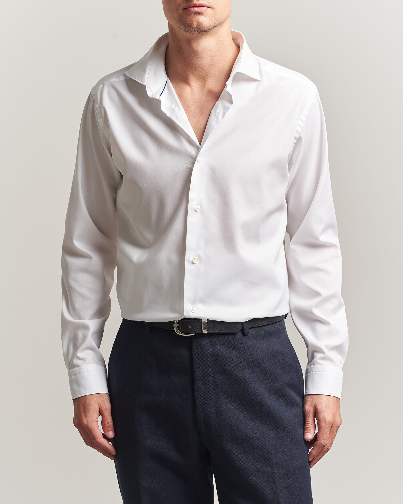 Heren | Overhemden | Eton | Casual Fit Signature Oxford Shirt White