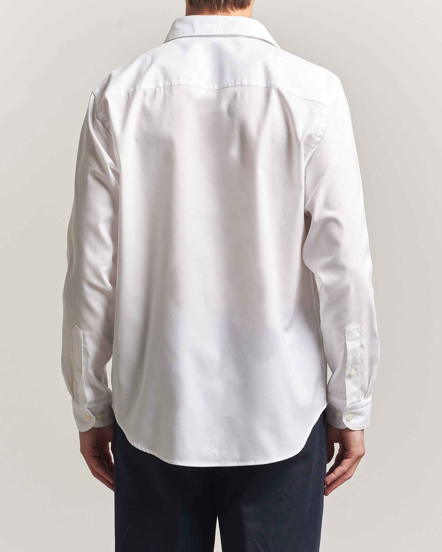 Heren | Overhemden | Eton | Casual Fit Signature Oxford Shirt White