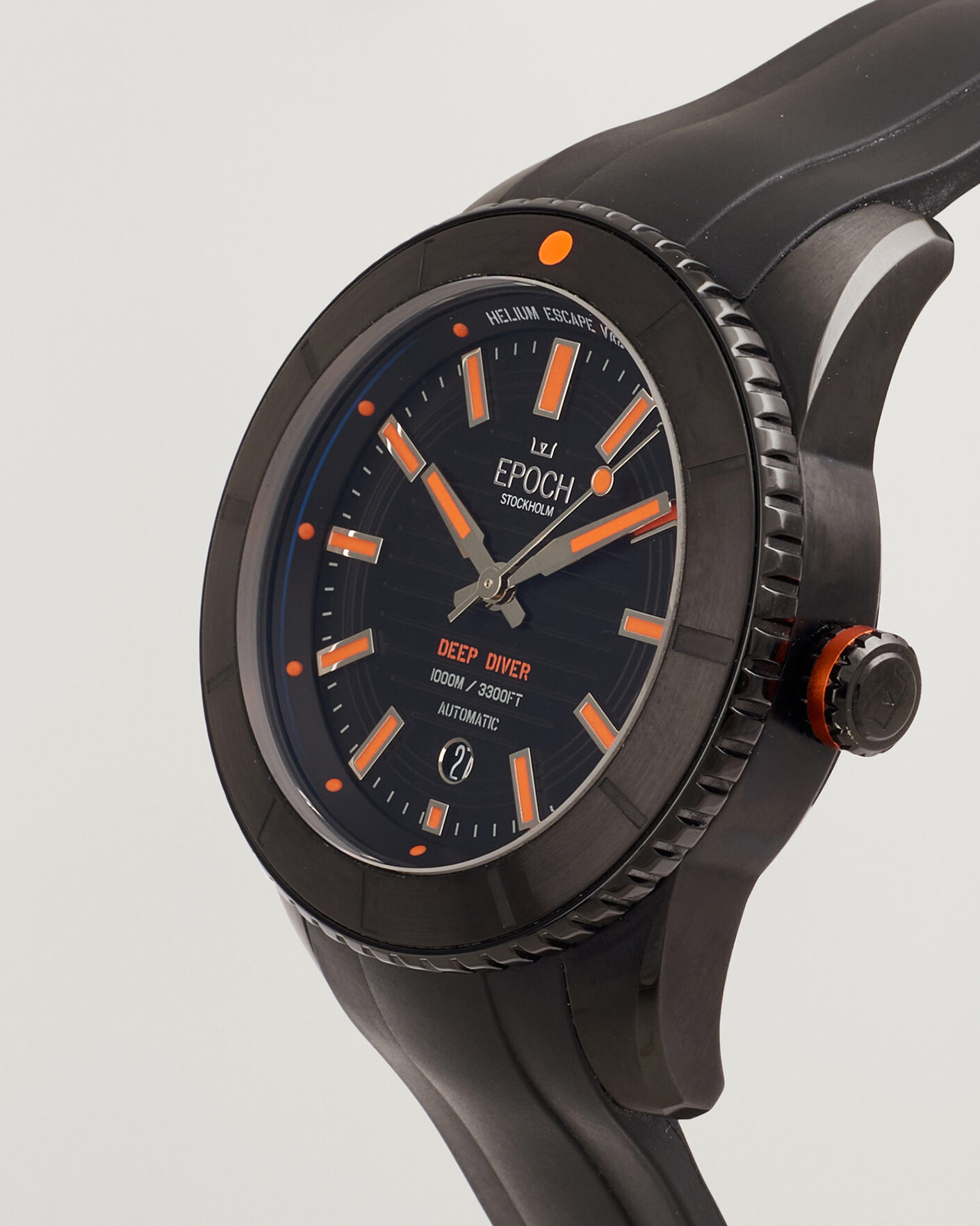 Heren | Pre-Owned & Vintage Watches | Epoch Pre-Owned | Deep Diver DLC Orange LE 