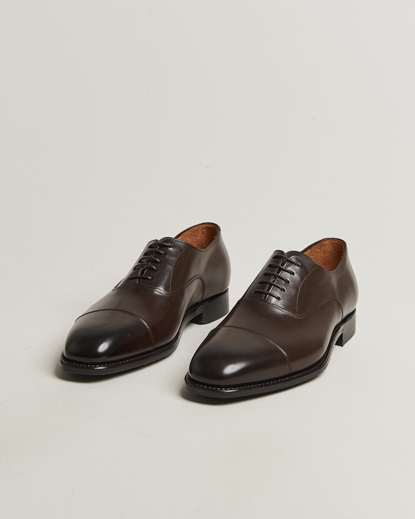Heren | Oxfords | Myrqvist | Äppelviken II Oxford Dark Brown Calf