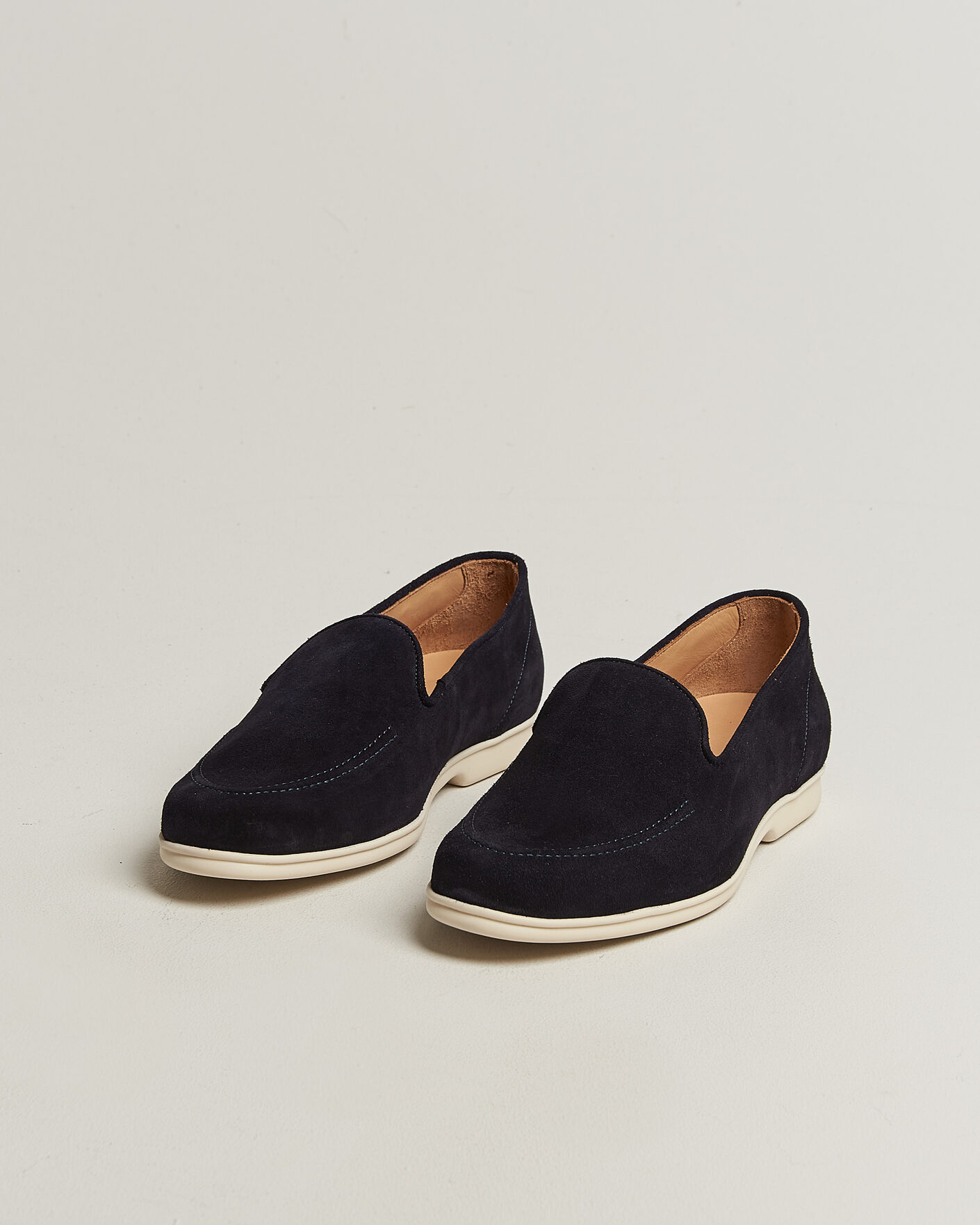Heren | Instappers | Myrqvist | Brännö II Loafers Navy Suede