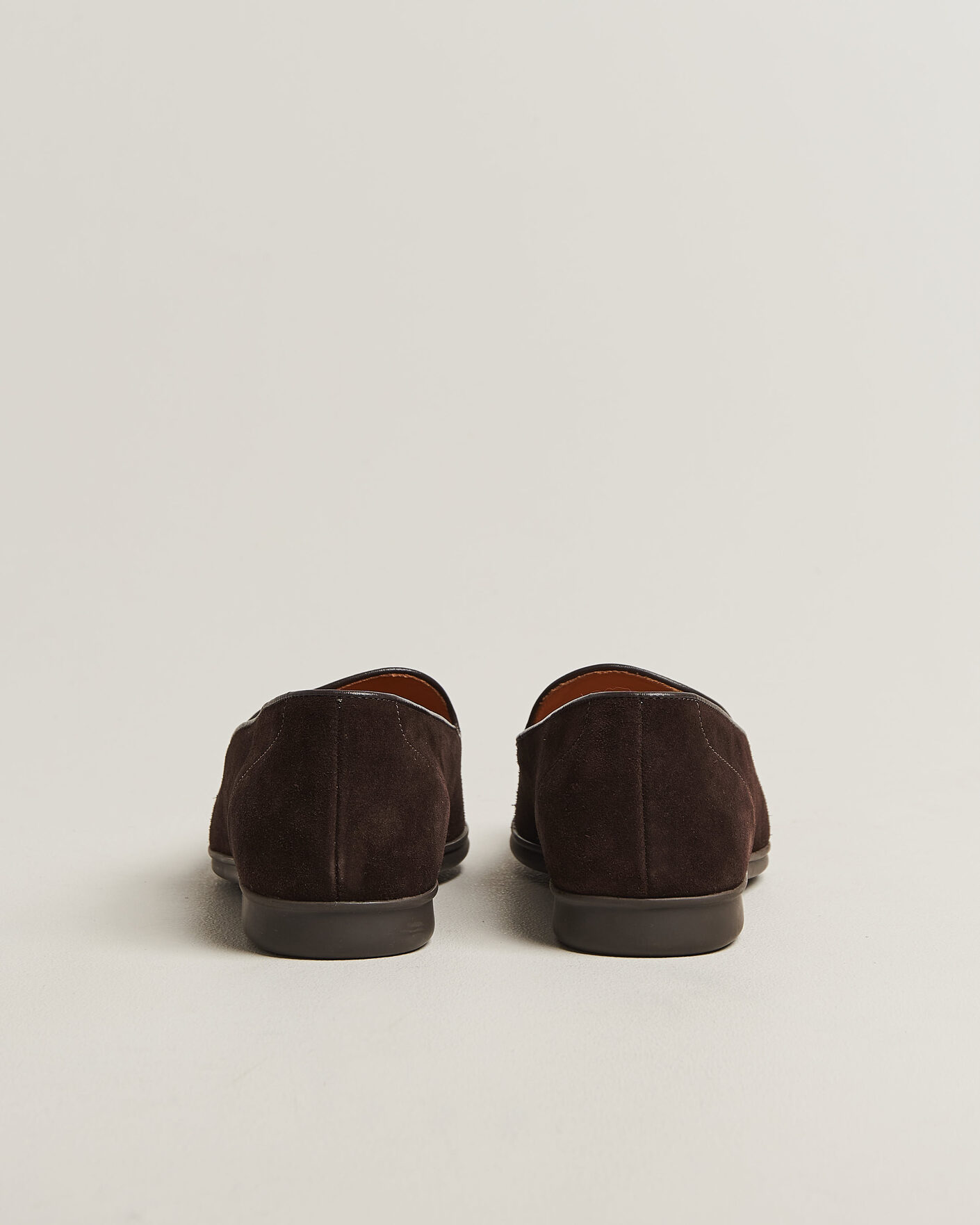 Heren | Instappers | Myrqvist | Brännö II Loafers Dark Brown Suede