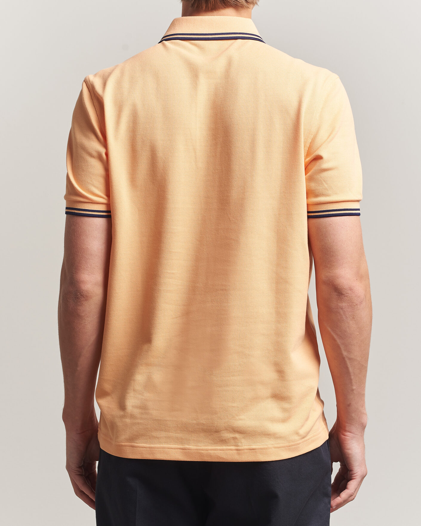 Heren | Polo's | Fred Perry | Twin Tipped Polo Shirt Peach