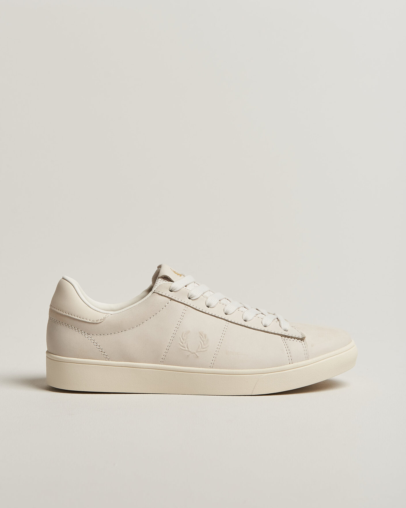 Heren | Sneakers | Fred Perry | Spencer Nubuck Sneaker Snow White