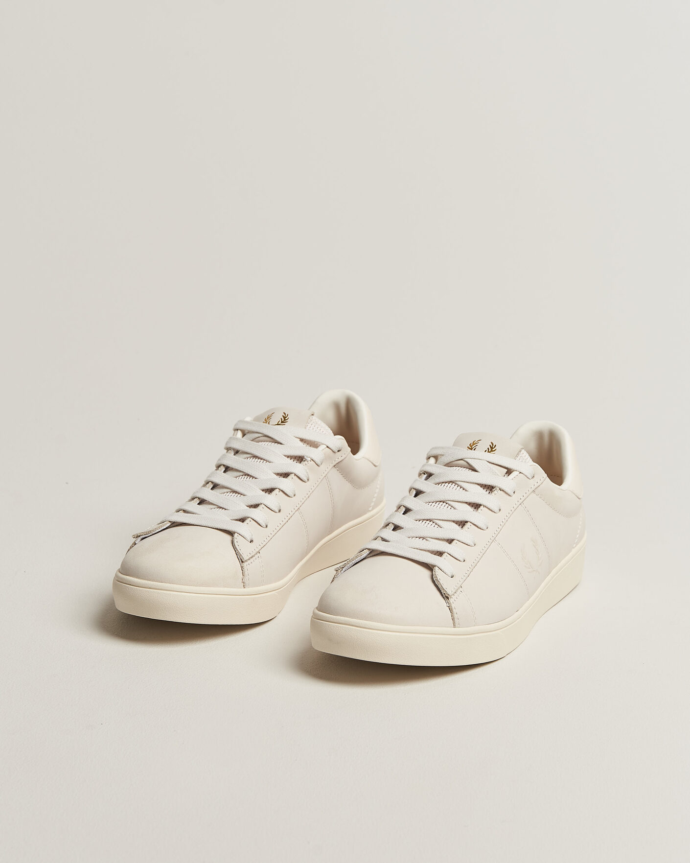Heren | Sneakers | Fred Perry | Spencer Nubuck Sneaker Snow White