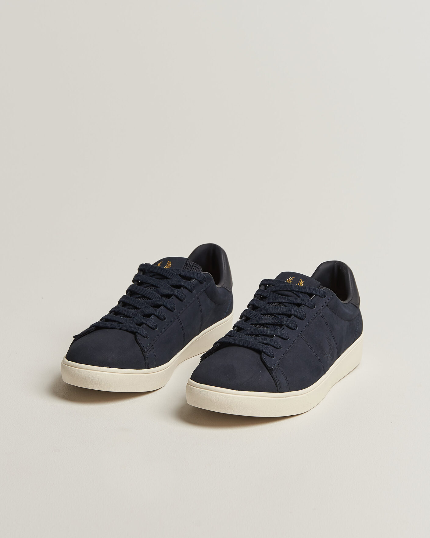 Heren | Sneakers | Fred Perry | Spencer Nubuck Sneaker Navy
