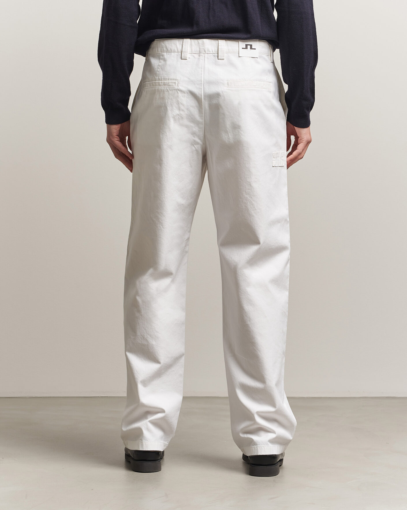 Heren | Broeken | J.Lindeberg | Devyn Cotton Twill Pants White