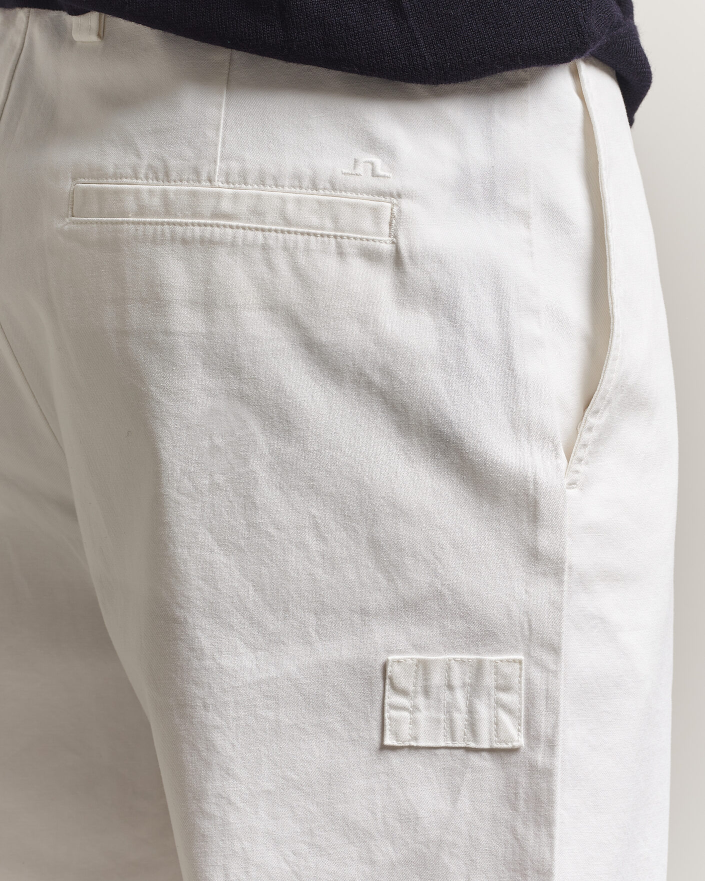 Heren | Broeken | J.Lindeberg | Devyn Cotton Twill Pants White