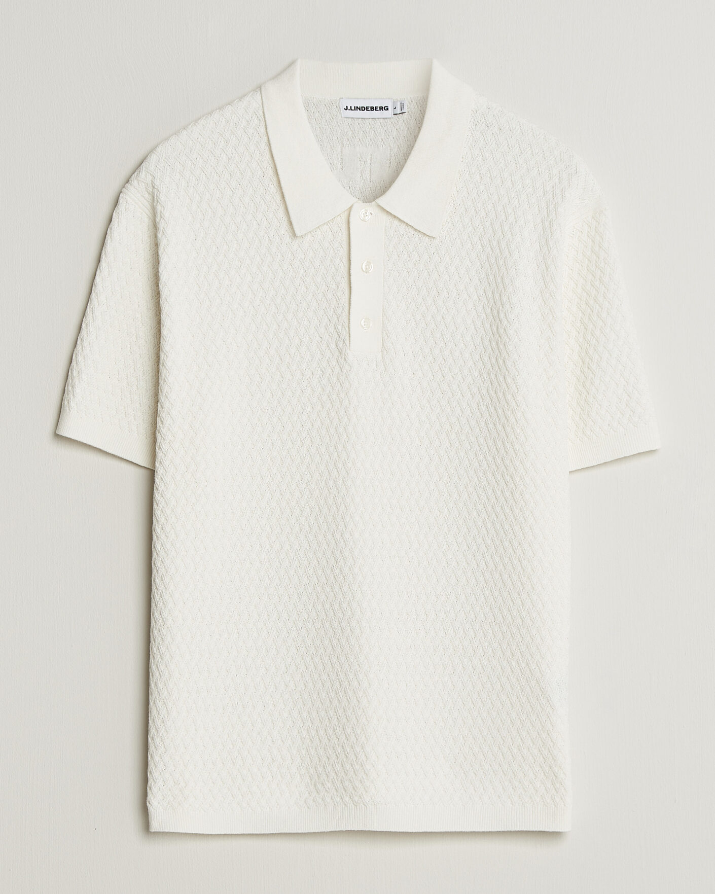 Heren | Polo's | J.Lindeberg | Jacques Structured Knitted Polo Tofu