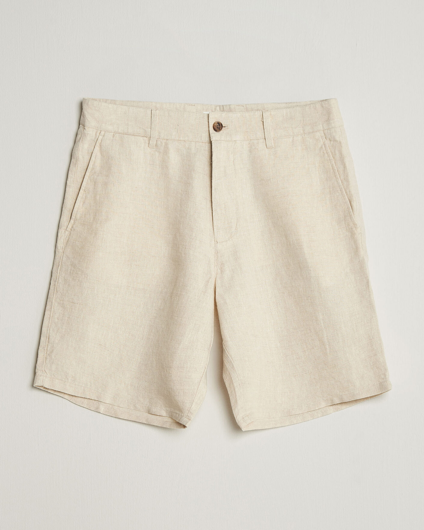Heren | Korte broek | NN07 | Aden Linen Shorts Oat
