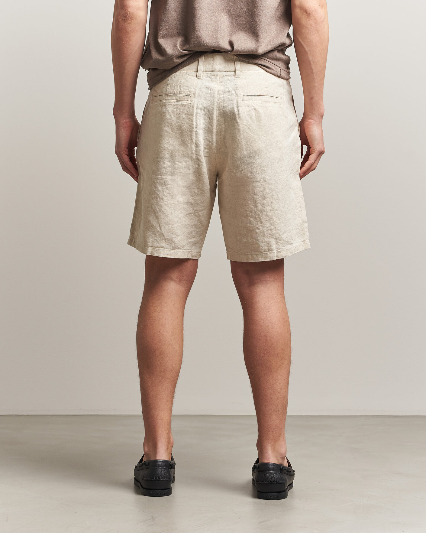 Heren | Korte broek | NN07 | Aden Linen Shorts Oat
