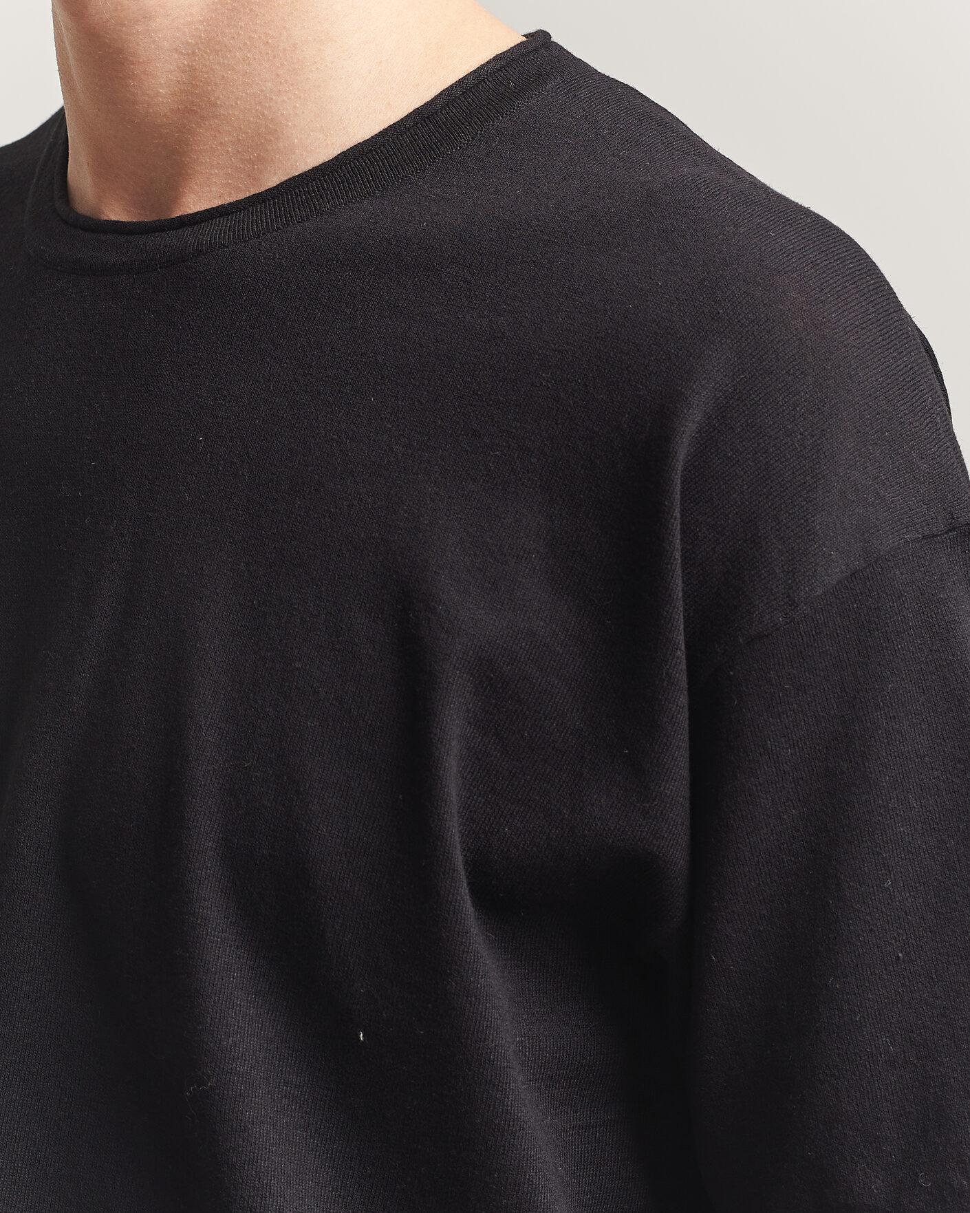Heren | T-shirts | NN07 | Ryan Cotton/Linen T-Shirt Black