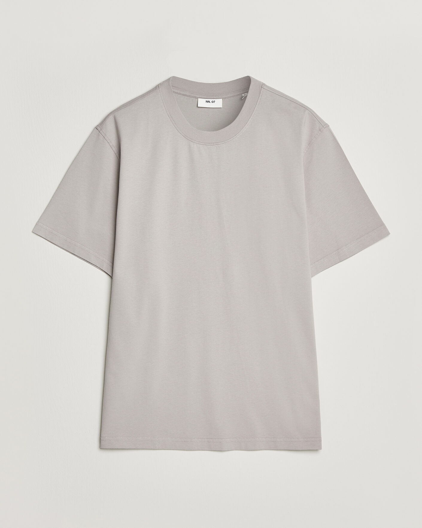Heren | T-shirts | NN07 | Adam Crew Neck T-Shirt Moon Dust
