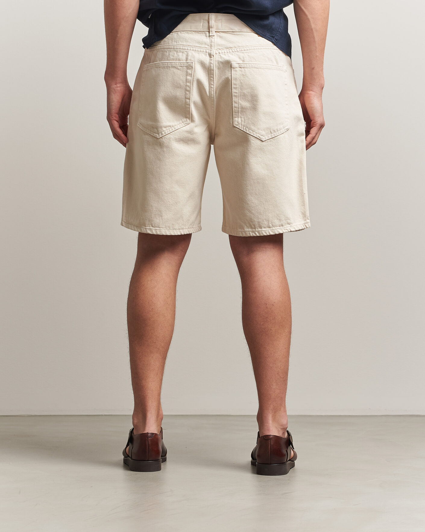Heren | Korte broek | NN07 | Otis Denim Shorts Ecru