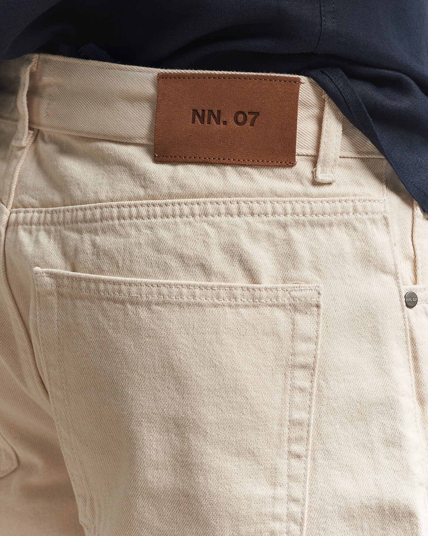 Heren | Korte broek | NN07 | Otis Denim Shorts Ecru
