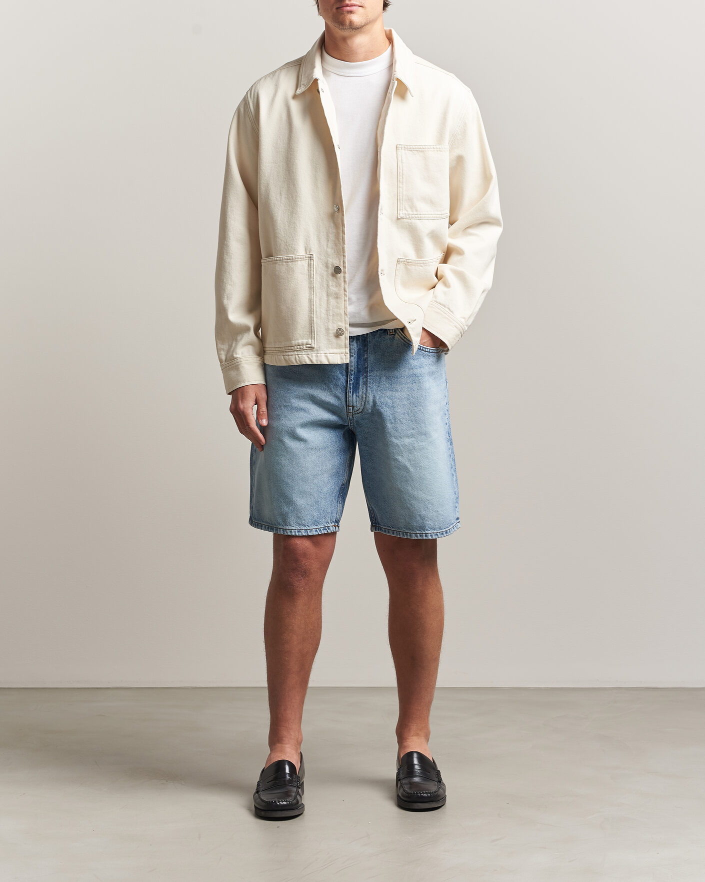 Heren | Korte broek | NN07 | Otis Denim Shorts Light Blue Washed
