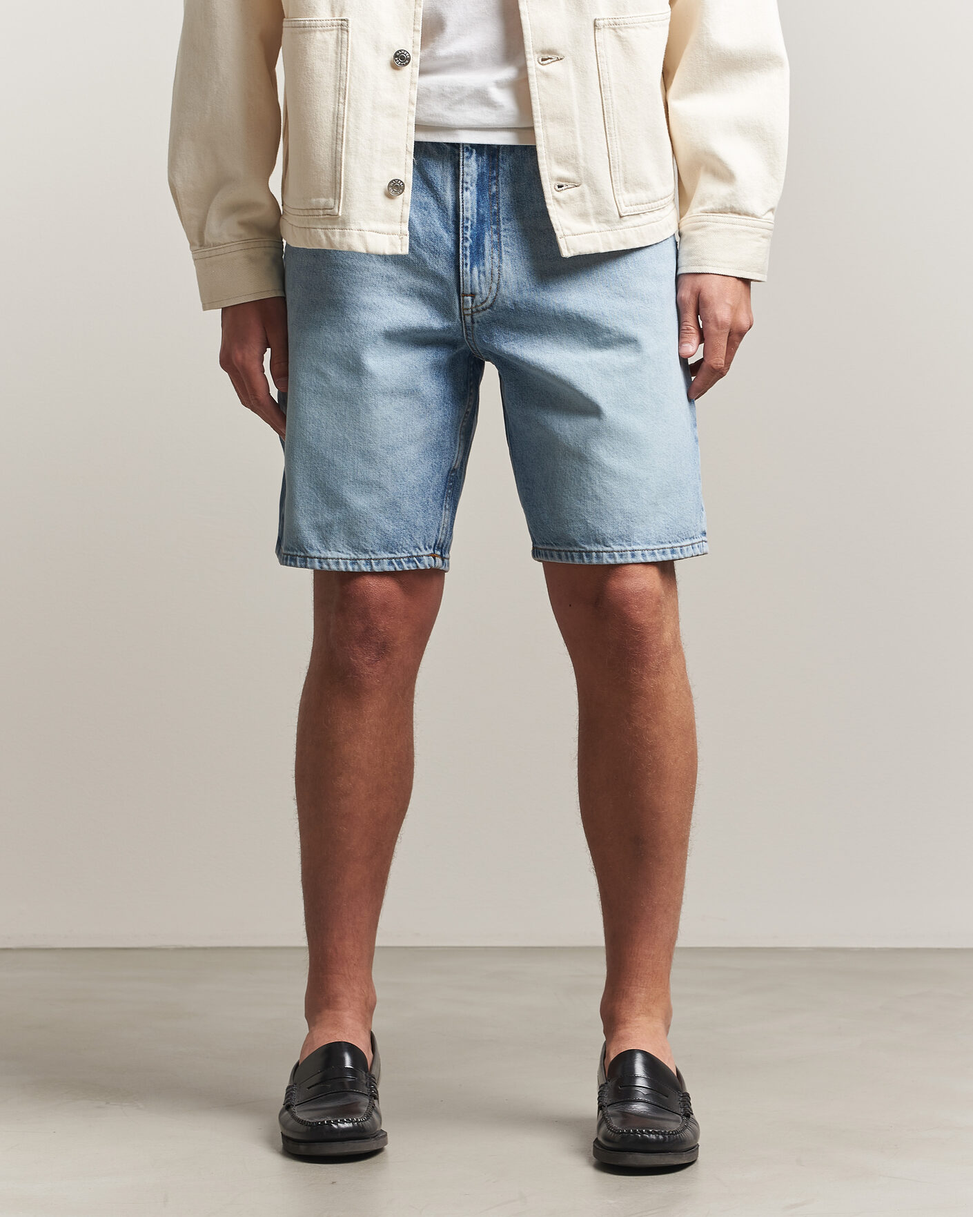 Heren | Korte broek | NN07 | Otis Denim Shorts Light Blue Washed