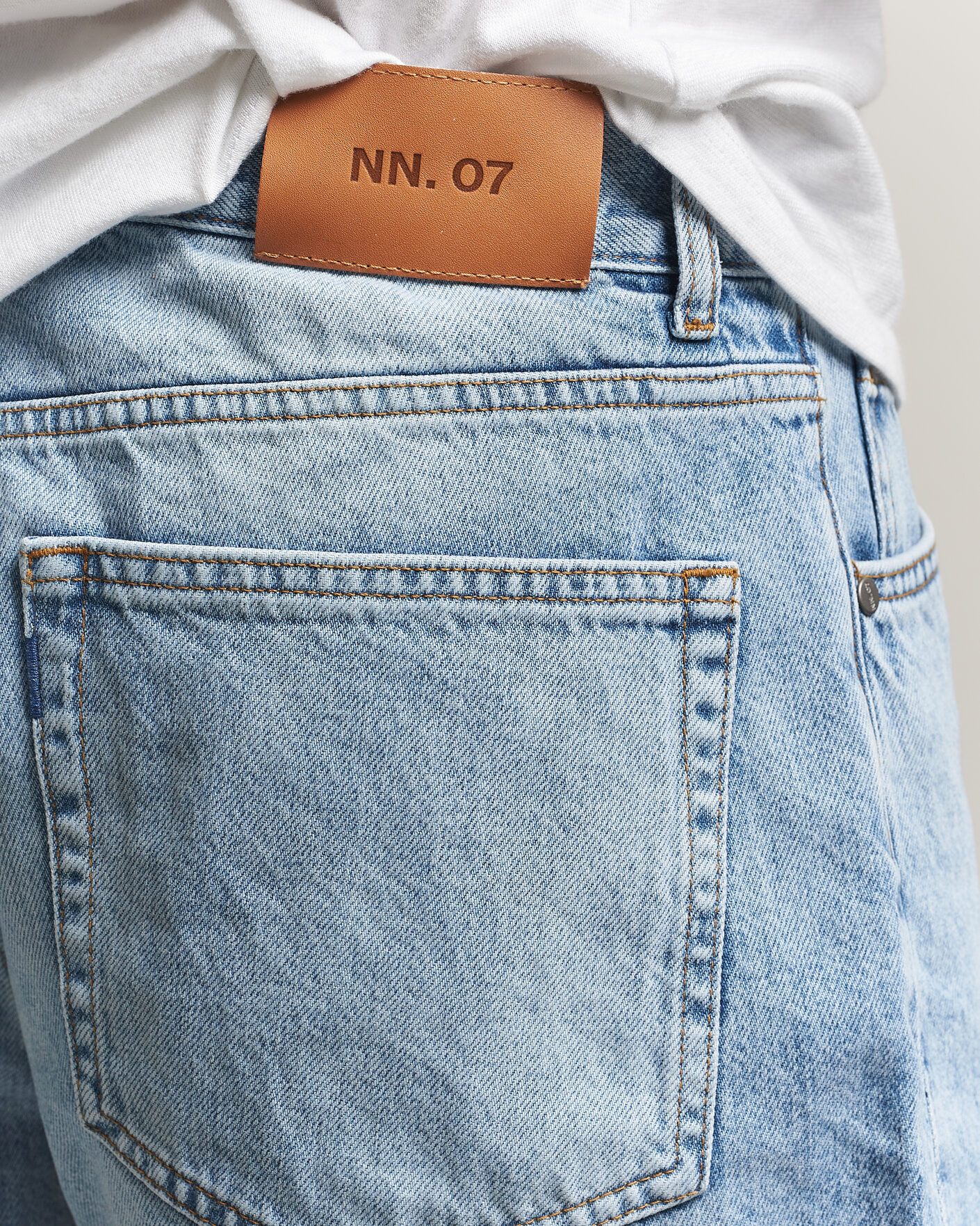Heren | Korte broek | NN07 | Otis Denim Shorts Light Blue Washed