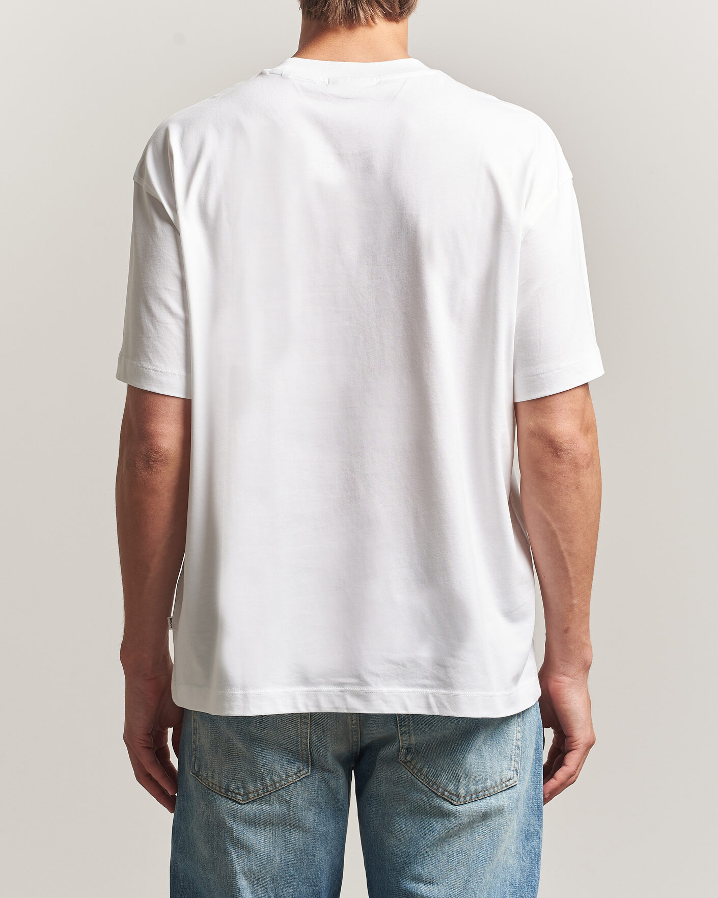 Heren | T-shirts | NN07 | Lionel Suvin Cotton Crew Neck T-Shirt White