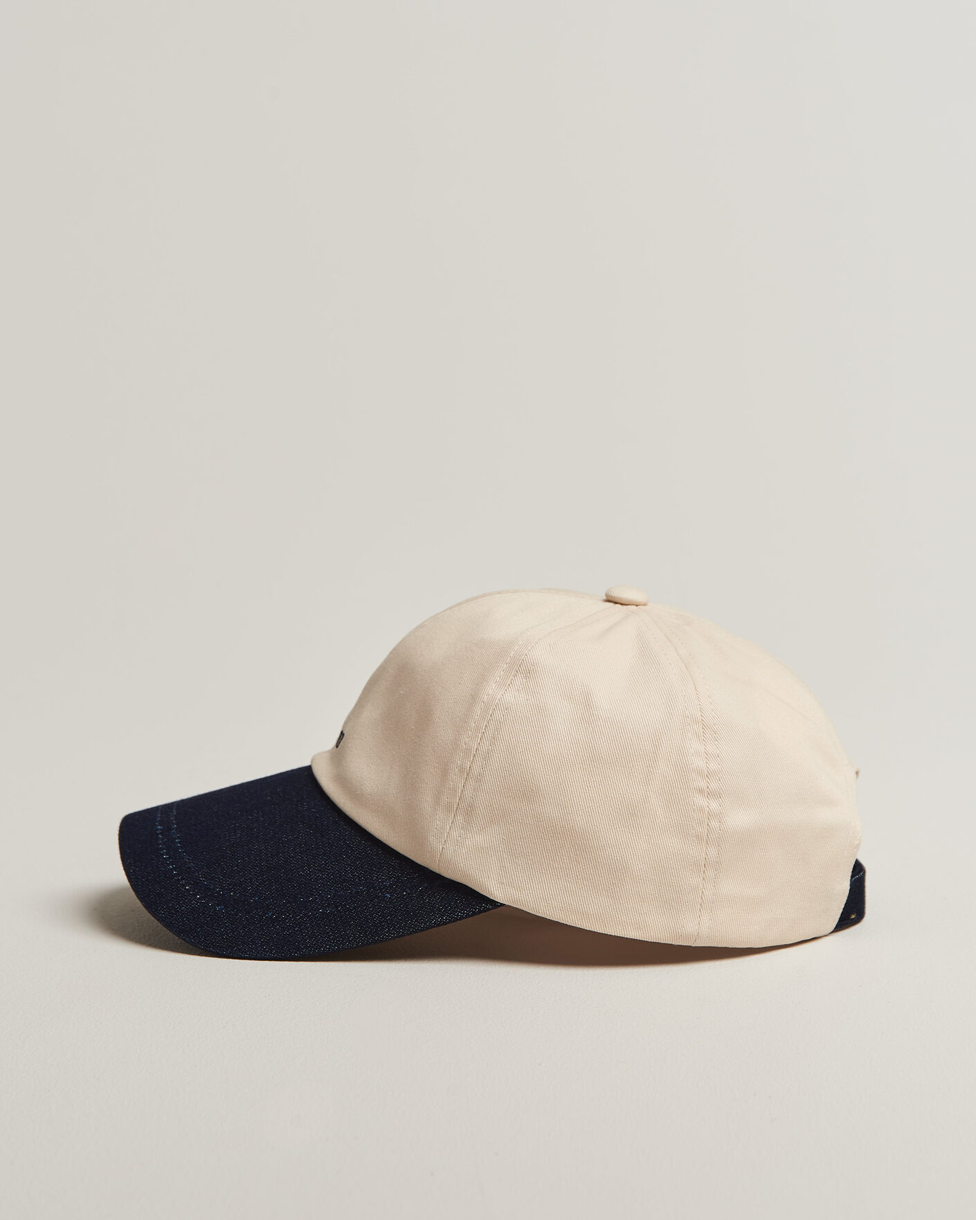 Heren | Hoeden en petten | NN07 | Logo Cap Raw Indigo