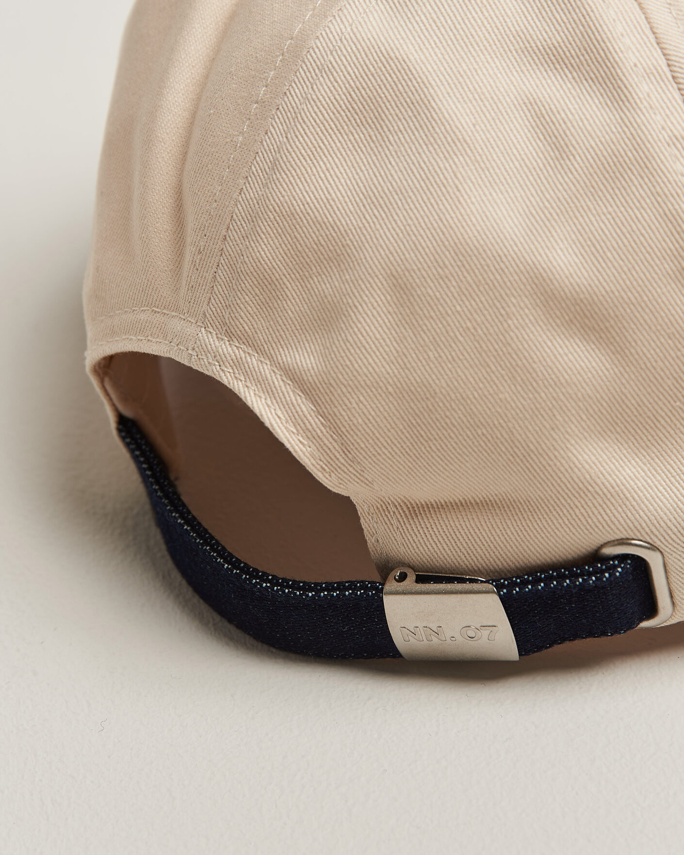 Heren | Hoeden en petten | NN07 | Logo Cap Raw Indigo