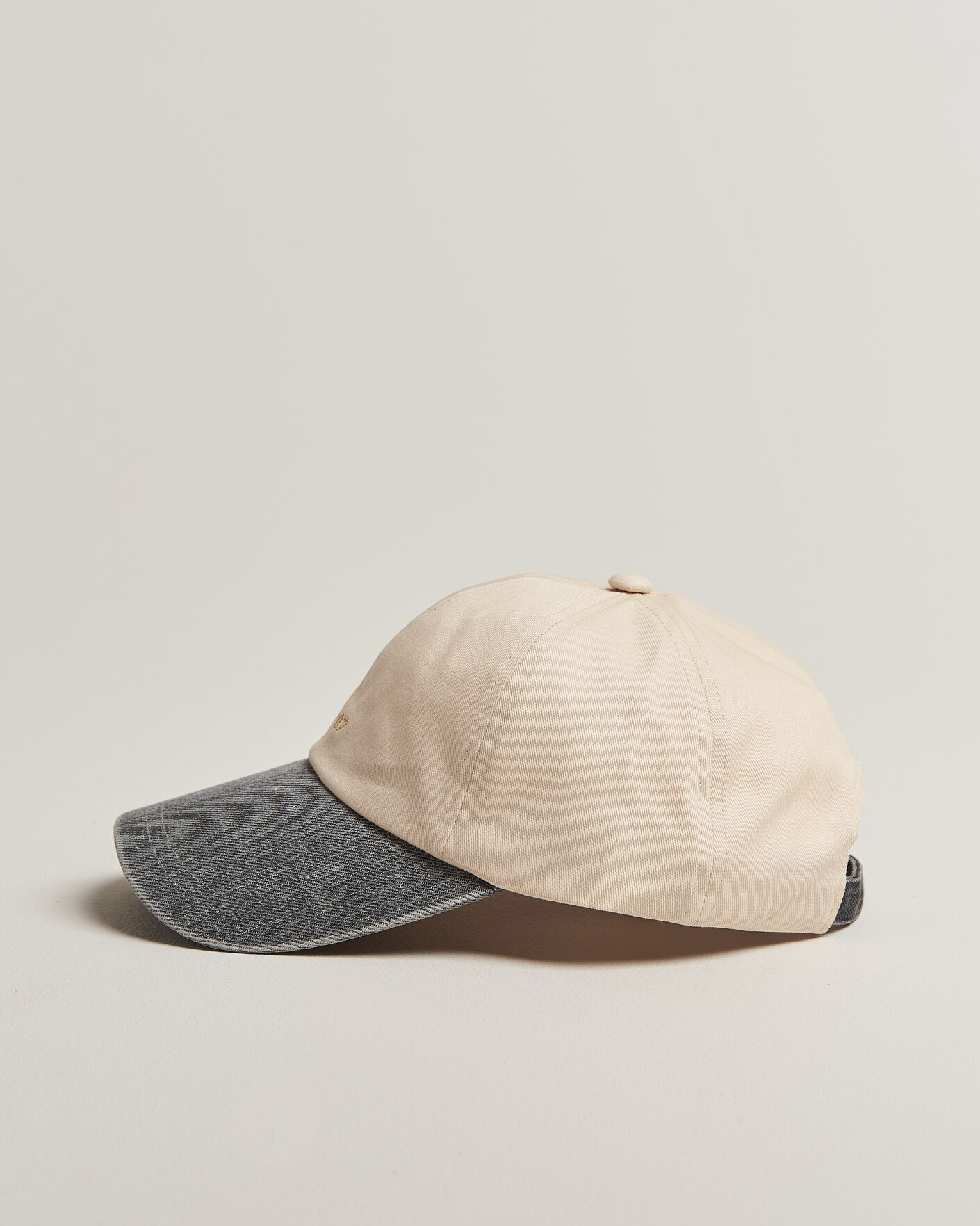 Heren | Hoeden en petten | NN07 | Logo Cap Grey Denim