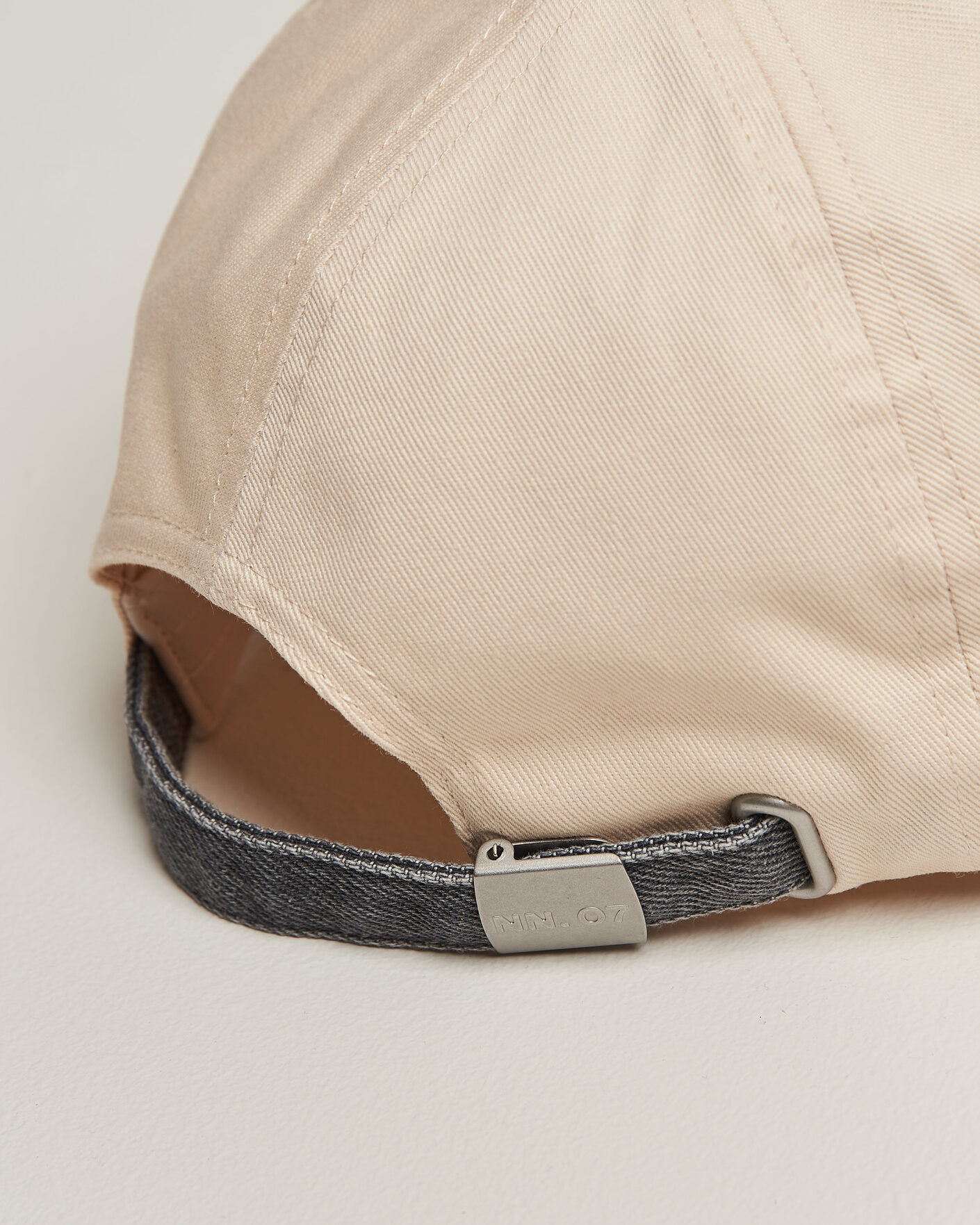 Heren | Hoeden en petten | NN07 | Logo Cap Grey Denim