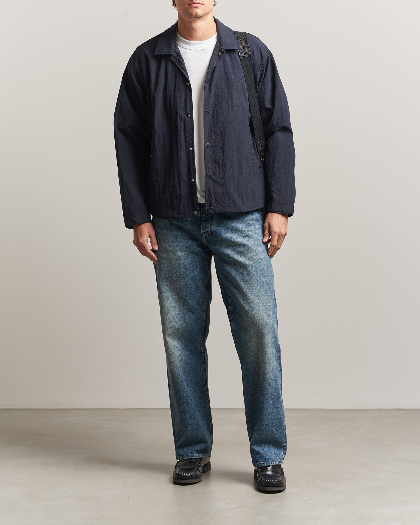 Heren | Jassen | NN07 | Frenton Coach Jacket Deep Navy