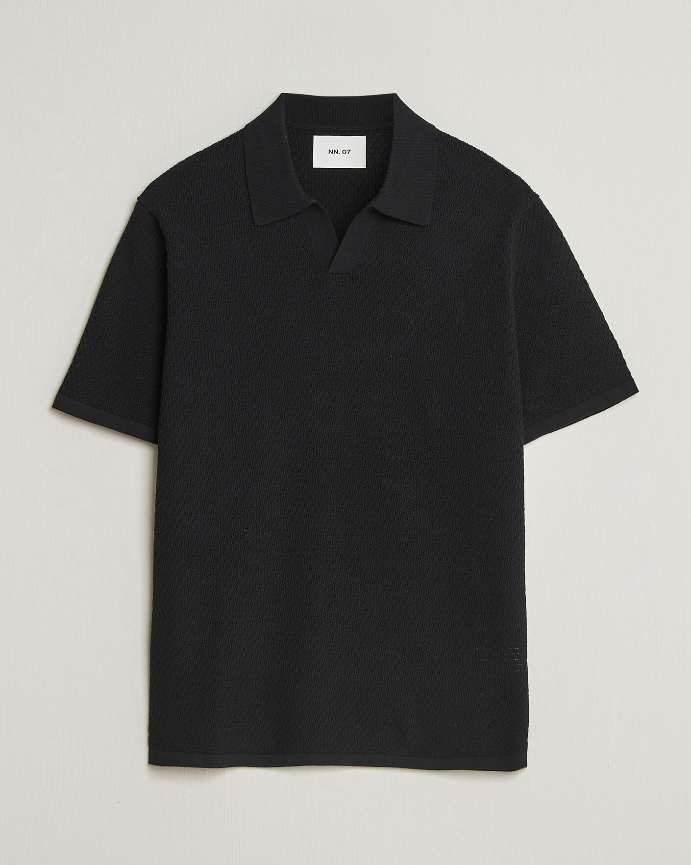 Heren | Polo's | NN07 | Paul Knitted Polo Black
