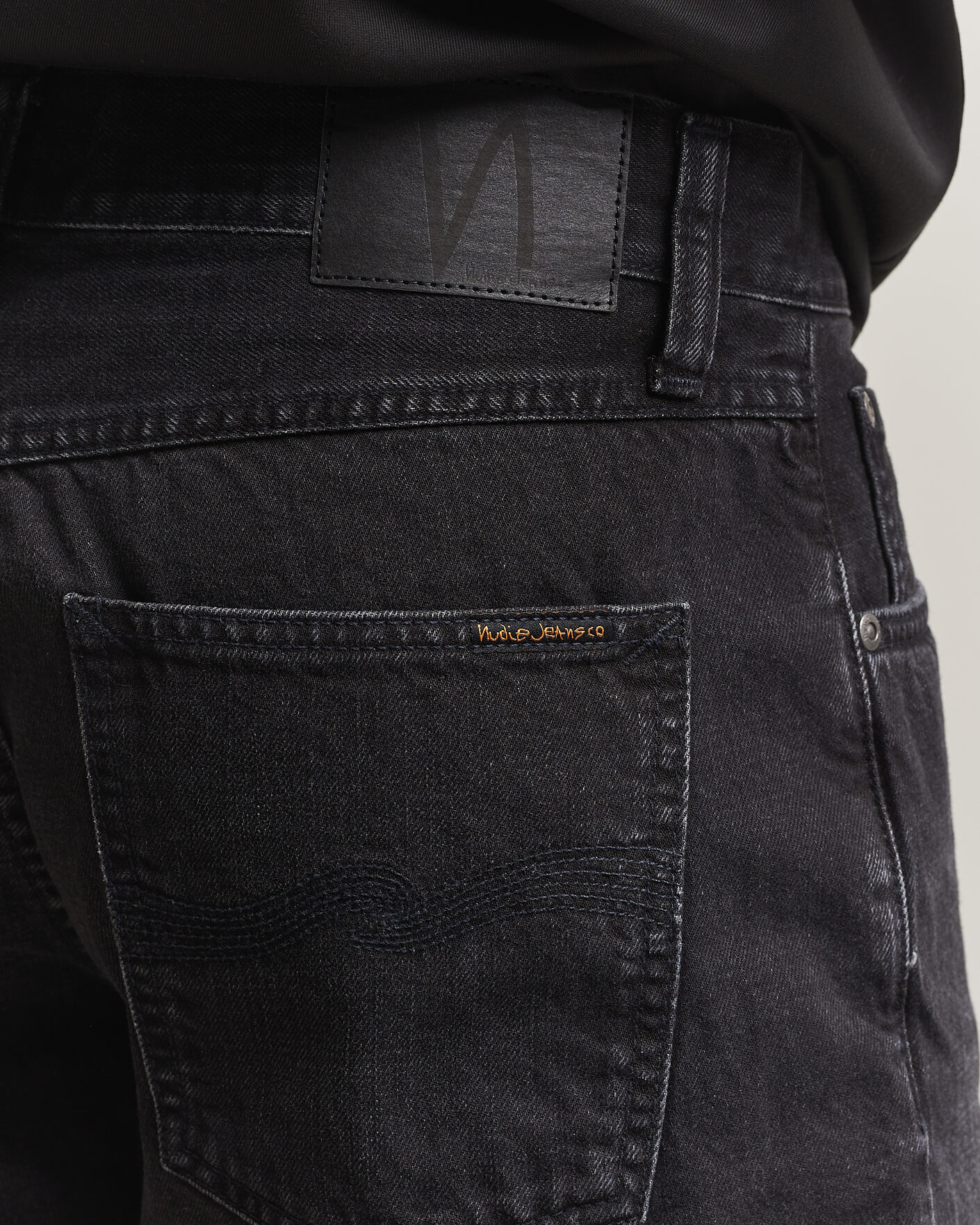 Heren | Korte broek | Nudie Jeans | Seth Denim Shorts Dune Black