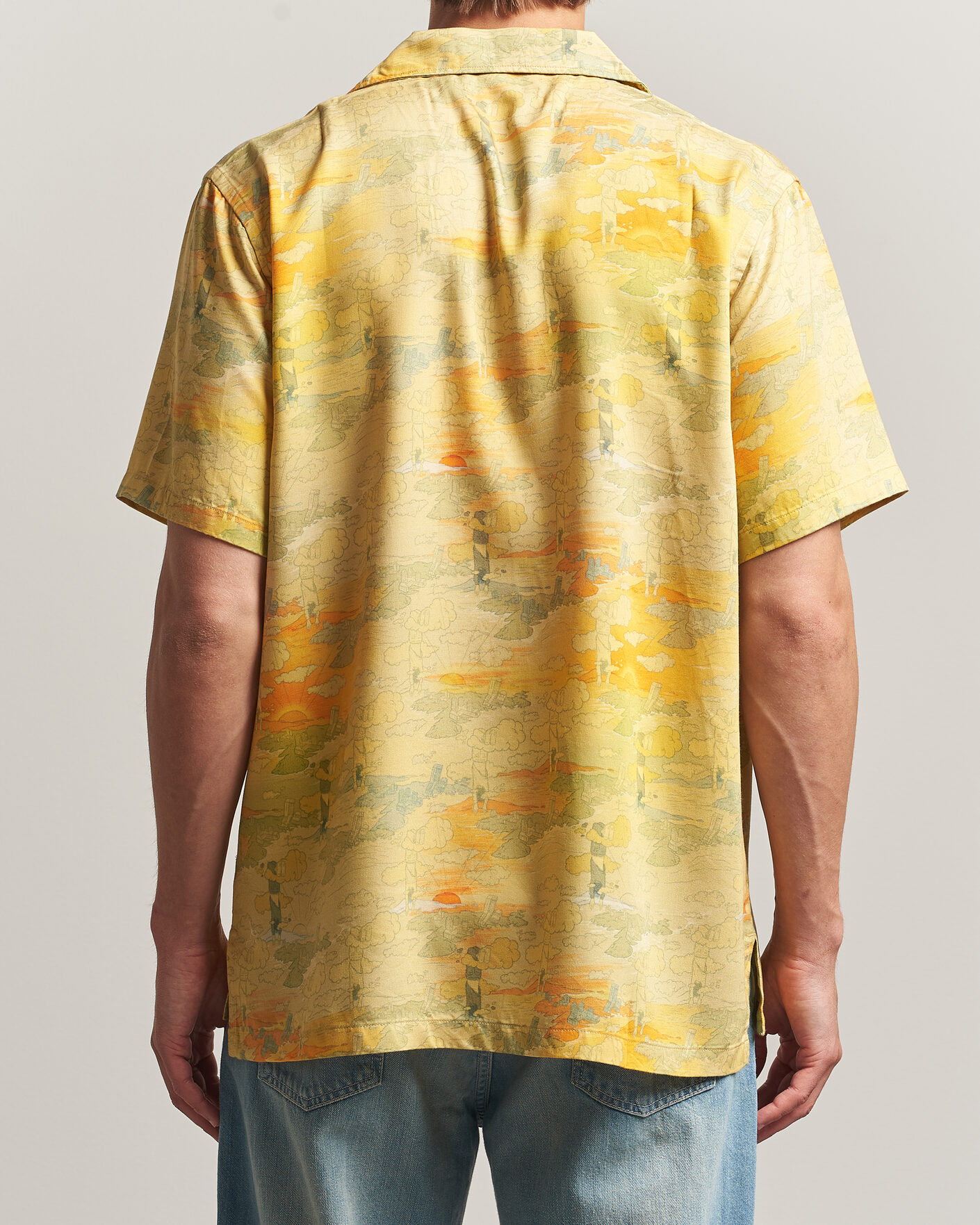Heren | Overhemden | Nudie Jeans | Arvid Hawaii Shirt Drift Away