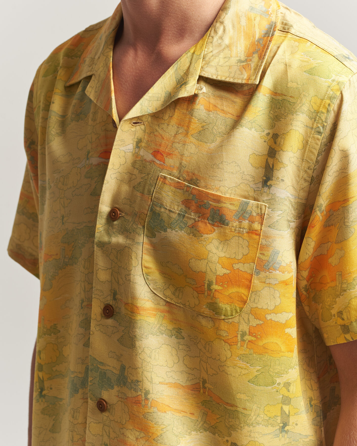 Heren | Overhemden | Nudie Jeans | Arvid Hawaii Shirt Drift Away