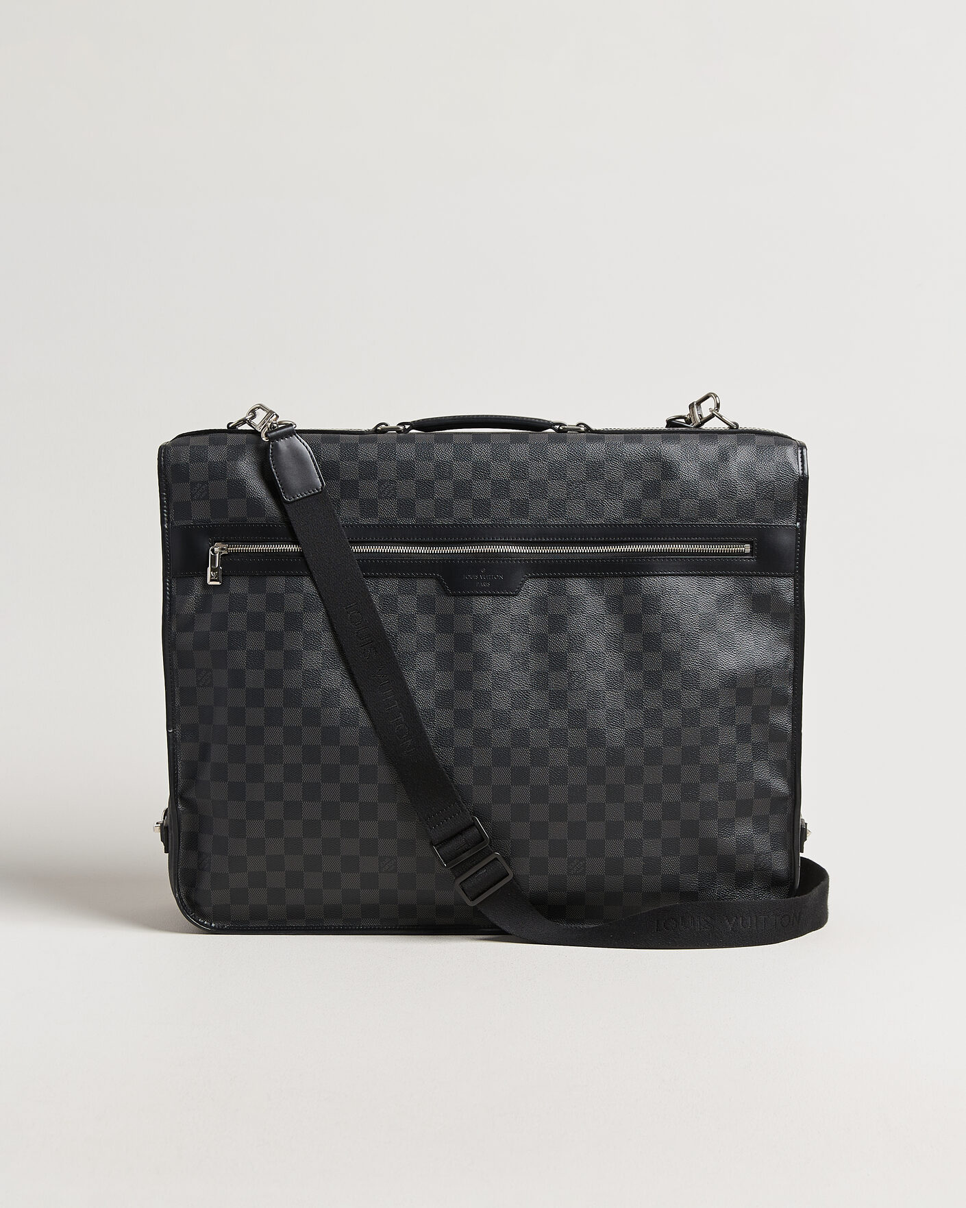 Heren | Pre-Owned & Vintage Bags | Louis Vuitton Pre-Owned | Garment Case Damier Graphite