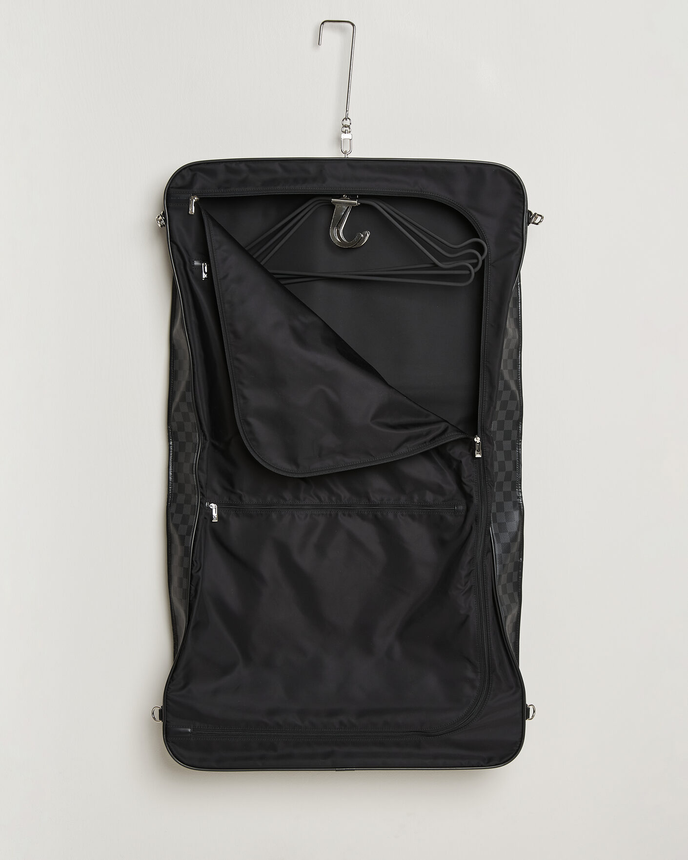 Heren | Pre-Owned & Vintage Bags | Louis Vuitton Pre-Owned | Garment Case Damier Graphite