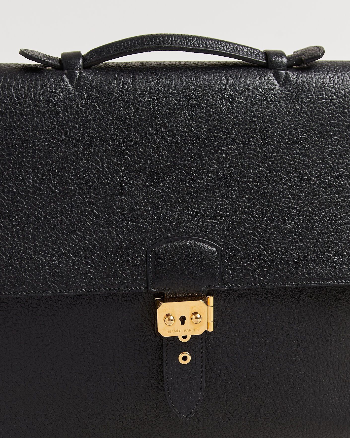 Heren | Pre-Owned & Vintage Bags | Hermès Pre-Owned | Sac à Dépêches 41 Black