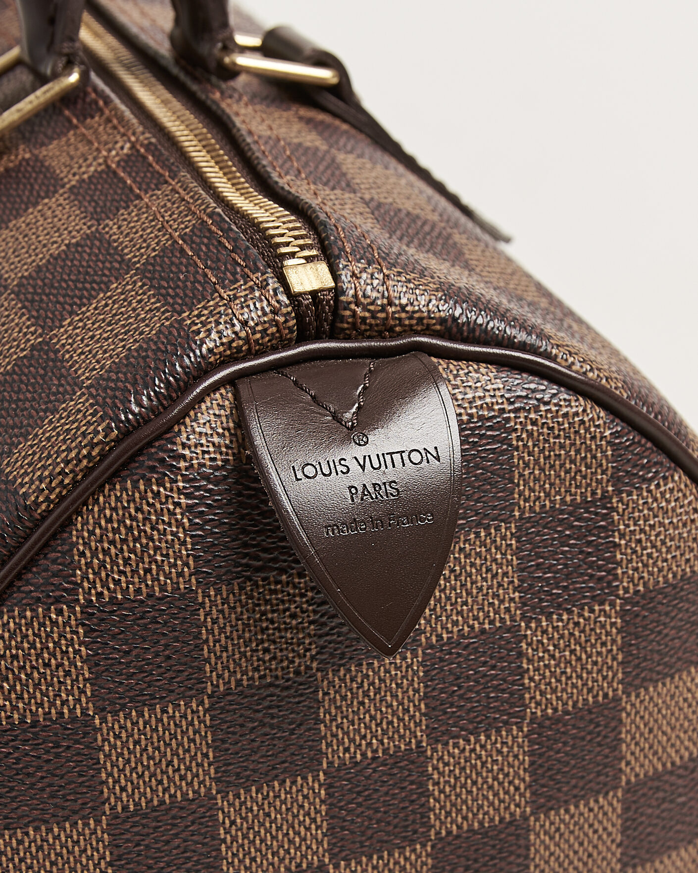 Heren | Pre-Owned & Vintage Bags | Louis Vuitton Pre-Owned | Speedy 30 Damier Ebene