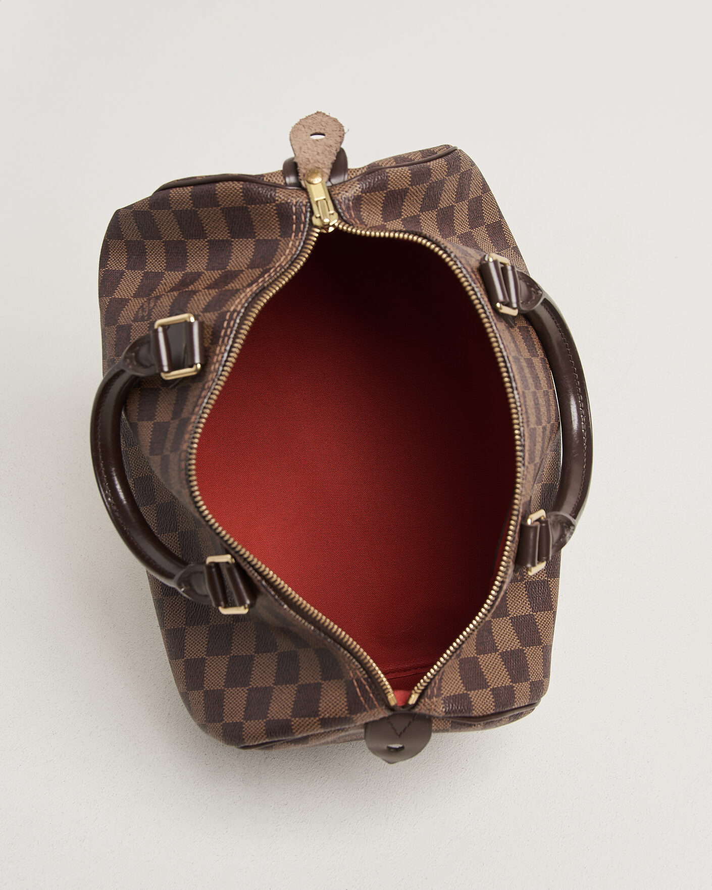 Heren | Pre-Owned & Vintage Bags | Louis Vuitton Pre-Owned | Speedy 30 Damier Ebene
