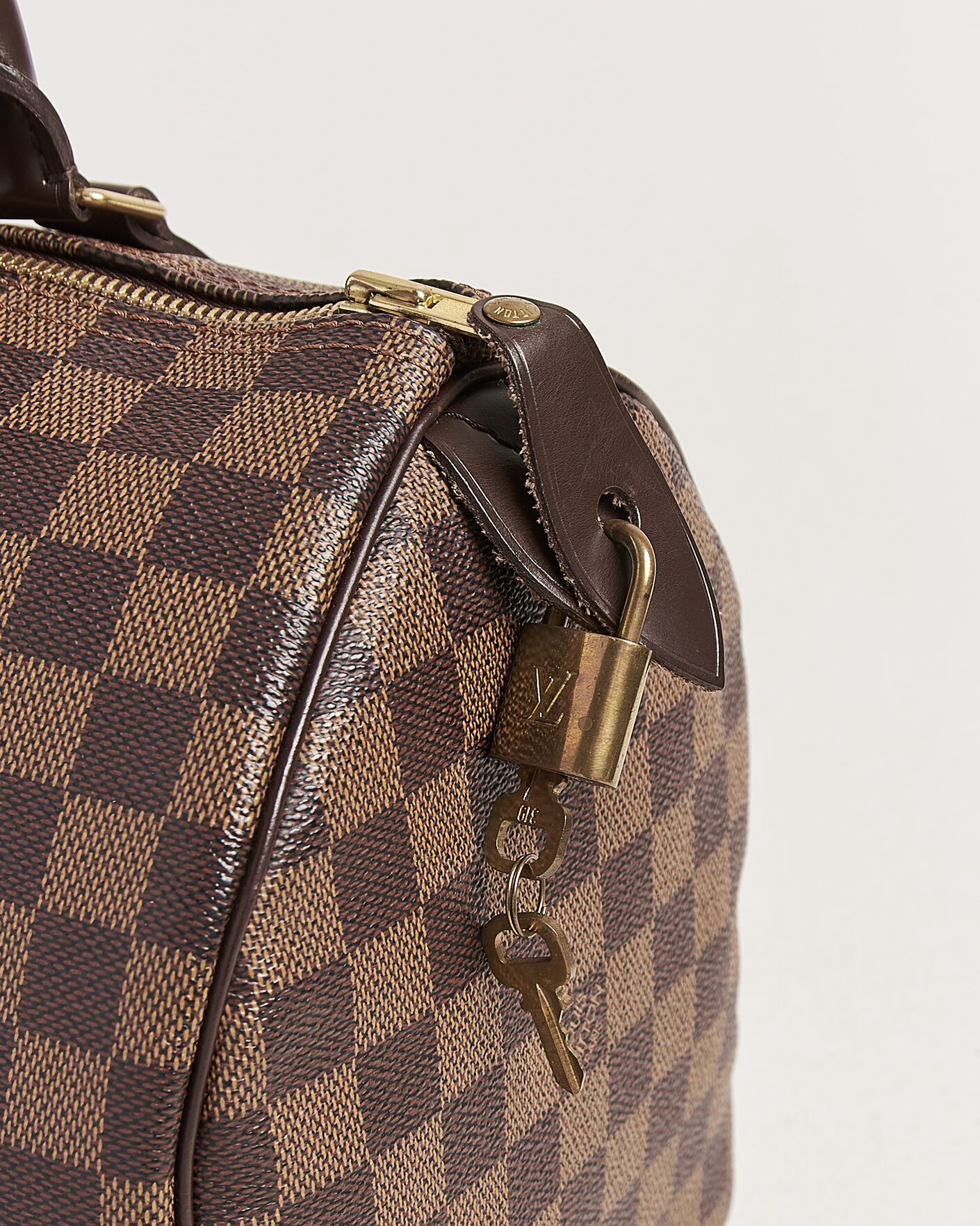Heren | Pre-Owned & Vintage Bags | Louis Vuitton Pre-Owned | Speedy 30 Damier Ebene