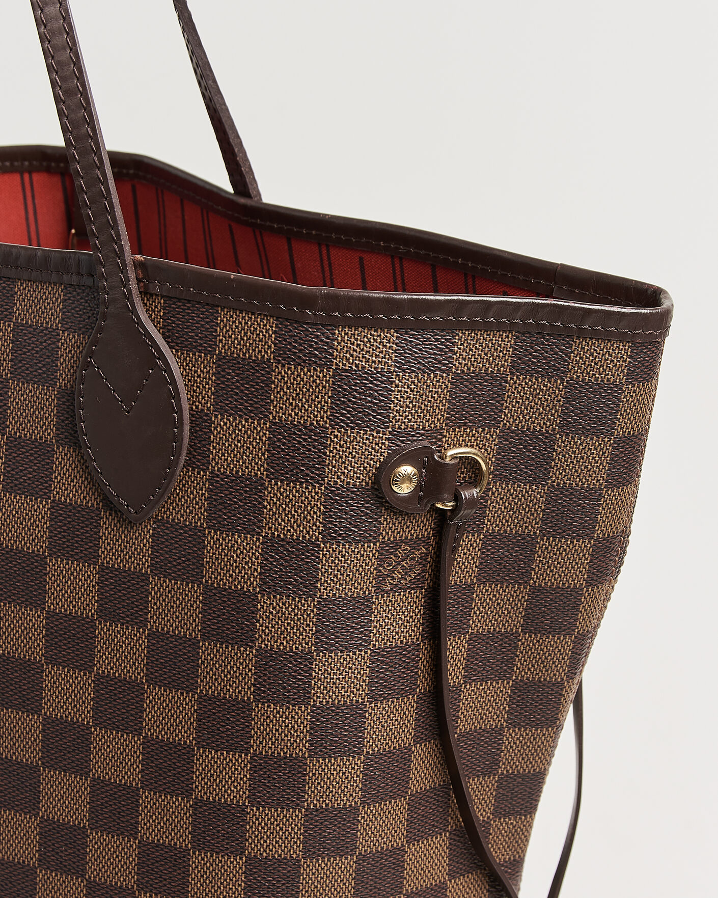 Heren | Pre-Owned & Vintage Bags | Louis Vuitton Pre-Owned | Neverfull MM Damier Ebene