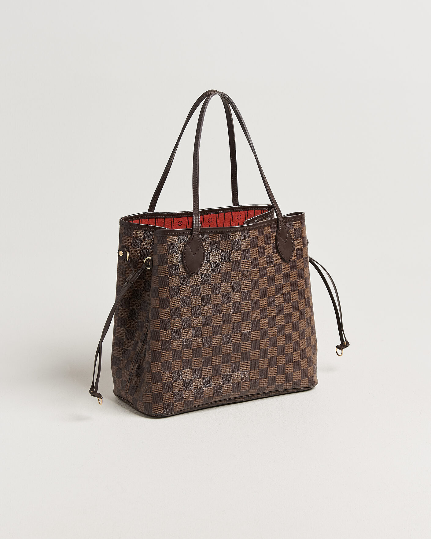 Heren | Pre-Owned & Vintage Bags | Louis Vuitton Pre-Owned | Neverfull MM Damier Ebene