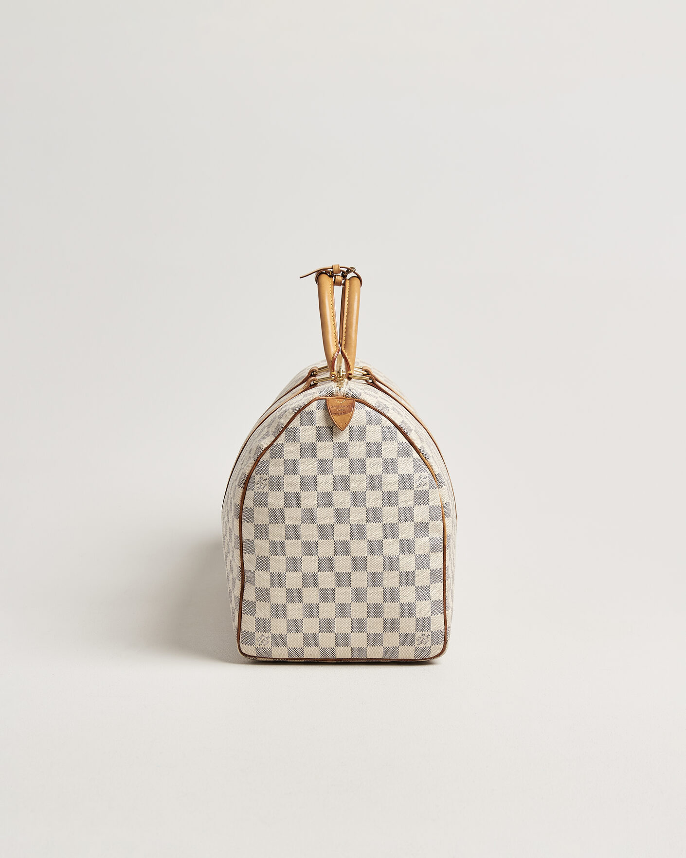 Heren | Pre-Owned & Vintage Bags | Louis Vuitton Pre-Owned | Keepall 50 Damier Azur