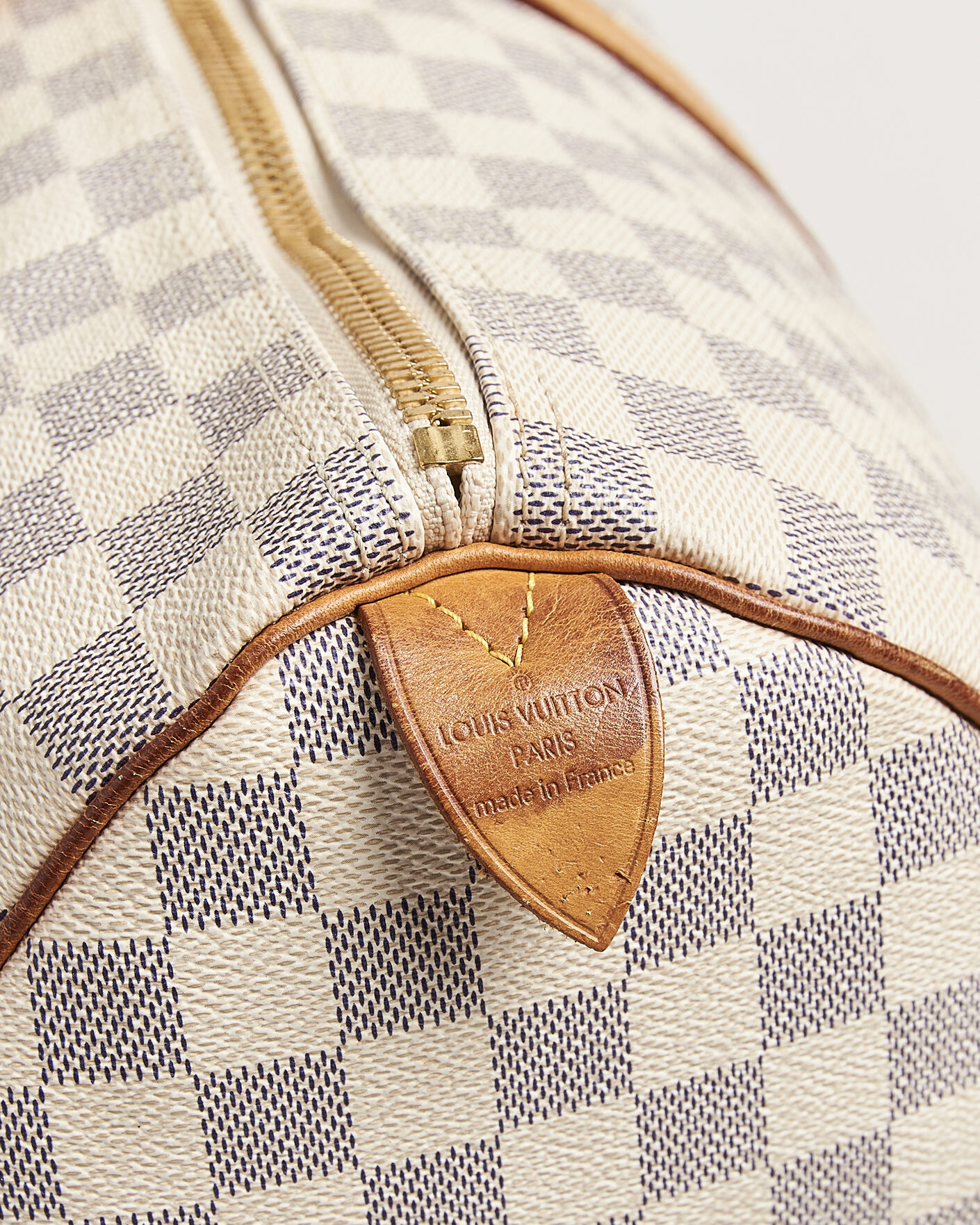 Heren | Pre-Owned & Vintage Bags | Louis Vuitton Pre-Owned | Keepall 50 Damier Azur