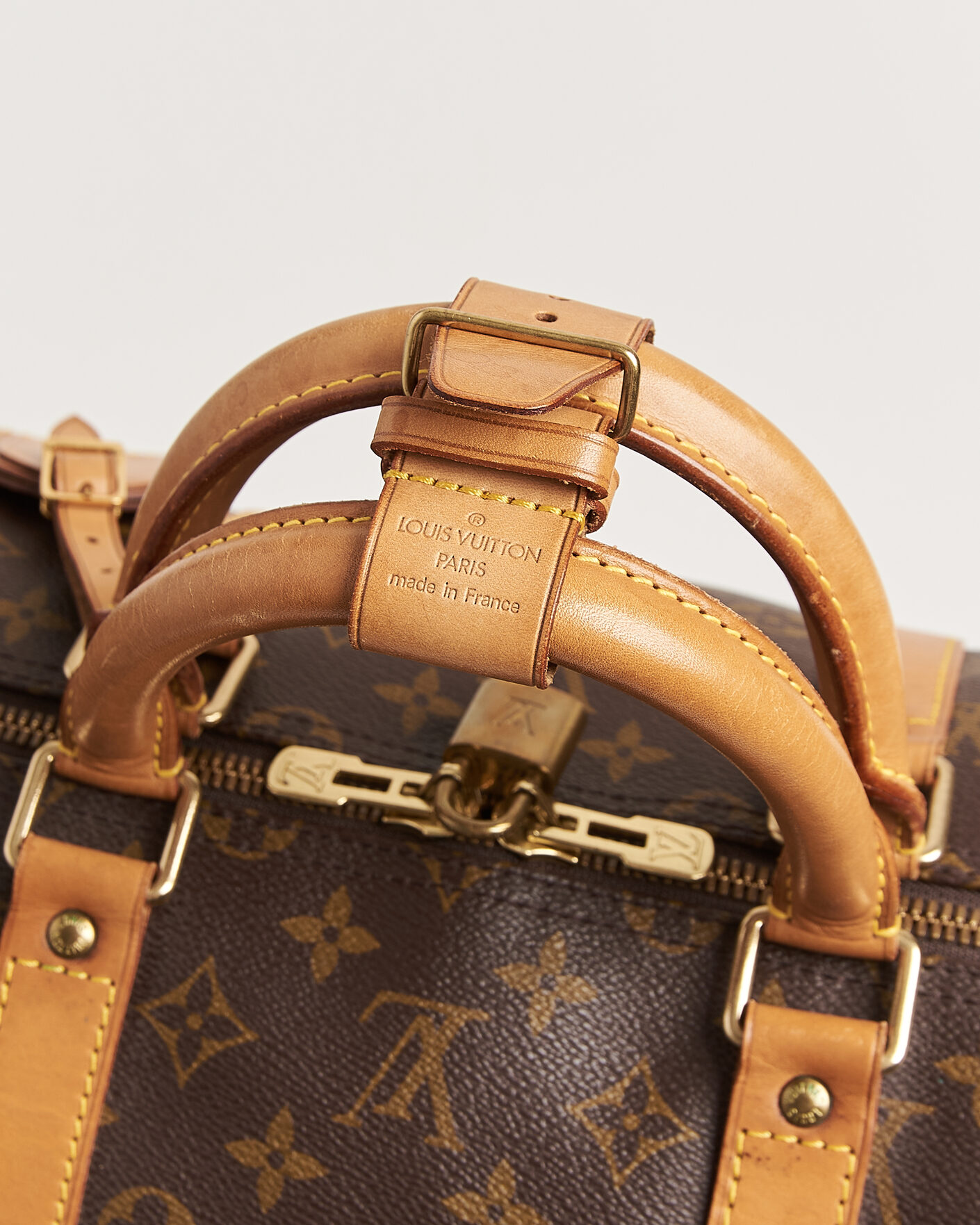 Heren | Pre-Owned & Vintage Bags | Louis Vuitton Pre-Owned | Keepall 55 Bandouliére Monogram